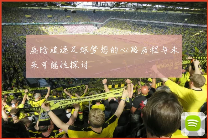 鹿晗追逐足球梦想的心路历程与未来可能性探讨